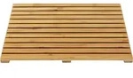 Baderost Indoor & Outdoor Bambus, 50 X 50 Cm, Badematte, Bodenrost F&uuml;r Dusche, Bad,
