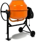 Betonmischer Mischmaschine Elektrisch Mit 160l Trommelvolumen, 650w Motor, 230v,