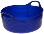 Flexibler Trog Flexbag Blau 15 L, Flache Ausf&uuml;hrung