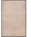 Fu&szlig;matte Beige 80x120 Cm Vidaxl Beige