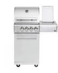 Allgrill Gasgrill Chef S Edelstahl Modular Grundmodell 2 Brenner, Seitenkocher,