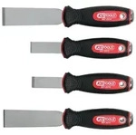 Ks Tools Edelstahl Schabmei&szlig;el-satz, 4-tlg - 907.2210