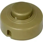 Kopp 191807084 Fu&szlig;schalter Mit Zugentlastung Gold 1 X Aus/ein 2 A 1 St.