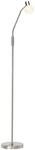 Lampe Philo Led Standleuchte 1flg Eisen/wei&szlig; 1x Led-d45, E14, 4w Led-tropfenlampe