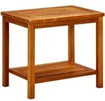 Couchtisch 50x35x45 Cm Massivholz Akazie Vidaxl