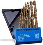 Pferd Tools Spiralbohrer-set 10-tlg. Inox Hsse N Din 338 F&uuml;r Z&auml;he Und Harte
