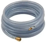 Fp - Schlauch-set Pvc Mit Kupplung U Stecker Nw7,2 Transparent 6x3mm 5m Riegler