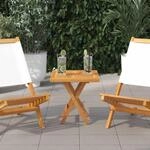 Tischplatte Quadratisch 50x50x2,5 Cm Massivholz Teak Vidaxl