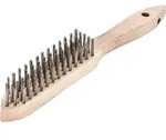 Lessmann &reg; - Handb&uuml;rste L&auml;nge 290 Mm 0,35 Mm Stahldraht Besatzl&auml;nge 140 Mm