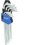 Brilliant Tools - Winkelstiftschl&uuml;ssel-satz, 9-tlg, Torx&reg;-profil, Kurz