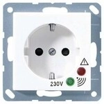 Jung Schuko-steckdose 16a 250v Alpinwei&szlig; A 521 Uf Ww