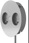 Bachmann 931002 Schuko-stecker, Schwarz