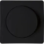Paris &ndash; Abdeckung F&uuml;r Druck-wechseldimmer, Farbe: Mattschwarz - 333750188 - Kopp