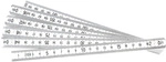 Br&uuml;der Mannesmann - M 810-pvc-2 Ma&szlig;stab 2 M Kunststoff