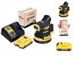 Dewalt Dcw 210 D1 Akku Exzenterschleifer 18 V 125 Mm Brushless + 1x Akku 2,0 Ah...