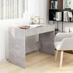 Schreibtisch Betongrau 101x50x76,5 Cm Holzwerkstoff - Vidaxl