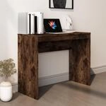 Schreibtisch R&auml;uchereiche 90x40x72 Cm Holzwerkstoff Vidaxl