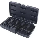 Ks Tools 1/2 Kraft-bit-stecknuss-satz F&uuml;r Ribe-schrauben, 9-tlg