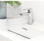 Zenta Sl Waschtisch-ehm 100mm Ablaufgarnitur Chrom