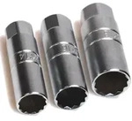Bgs Technic - Z&uuml;ndkerzen-einsatz-satz Zw&ouml;lfkant Antrieb Innenvierkant 10 Mm (3/8')