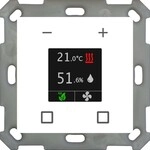 Mdt Raumtemperatur-nebenstelle Scn-rtn55s.01 Gl&auml;nzend Wei&szlig;