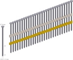 Rundkopf Streifenn&auml;gel Type Rk31/90bk Blank &Oslash; 3,1 X 90 Mm