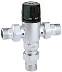Thermomischer 3/4'' Brauchwassermischer Thermostatisch 30 Bis 65c&deg; M. Verschr. U. Rv