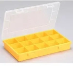 Sortimentskasten Europlus Basic 29/15 Gelb/transparent Aufbewahrung - Allit