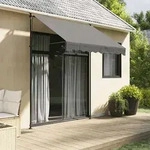 Vidaxl - Markise Einziehbar Anthrazit 200x150 Cm Stoff Und Stahl