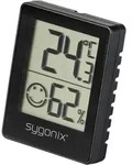 Thermo-/hygrometer Schwarz Sy-5268502 - Sygonix