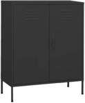 Lagerschrank Anthrazit 80x35x101,5 Cm Stahl - Vidaxl