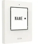 M-e Modern-electronics 41356 Funkklingel Sender Beleuchtet, Mit Namensschild
