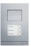 Busch-jaeger Au&szlig;enstation Audio, 3 Klingeltaste(n), Aluminium (a21051p3-a-03),