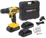Bohrschrauber 20 V, 3 Lithiumbatterien, Powx00501, Powerplus
