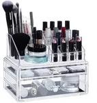Make-up Organizer Mit 2 Schubladen, Kosmetik-aufbewahrung F&uuml;r Schminke,