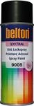 Belton Spectral Lackspray 400 Ml Tiefschwarz Seidenglanz Spr&uuml;hlack Buntlack