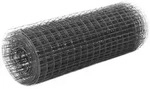 Drahtzaun Stahl Mit Pvc-beschichtung 10x0,5 M Grau Vidaxl