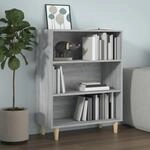 Sideboard Grau Sonoma 69,5x32,5x90 Cm Holzwerkstoff Vidaxl