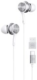 Maxell Xc1 Usb-c Wired Headphones With Usb-a Adapter White