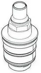 Dornbracht - Thermostatkartusche Ersatzteile 90150206300 44x147mm 40 L/min
