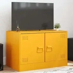 Tv-schrank Senfgelb 67x39x44 Cm Stahl Vidaxl