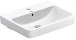 Duravit - No.1 Waschtisch, 1 Hahnloch, Mit &Uuml;berlauf, 600x460mm,