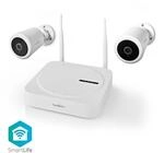 Smartlife Drahtloses Kamerasystem 2 X Kamera Full Hd 1080p Ip65 Nachtsicht Weiss