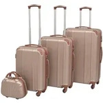 Teenpull &ndash; Vierteiliges Hartschalen-trolley-set Champagner