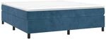 Bettgestell Ohne Matratze Dunkelblau 160x200 Cm Samt Vidaxl