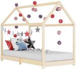 Kinder-bettgestell Massivholz Kiefer 90 X 200 Cm - Vidaxl