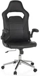 Gaming Stuhl / B&uuml;rostuhl Game Sport Pro Kunstleder Schwarz Mybuero