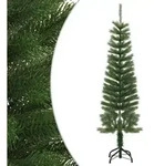 K&uuml;nstlicher Weihnachtsbaum Mit St&auml;nder Schlank 150 Cm Pe - Vidaxl
