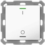 Mdt Technologies Taster Light 55 1-fach Rgbw,rws/gl&auml;,schalt. Be-tal55t1.b1
