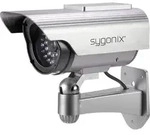 Sy-3420674 Kamera-attrappe Mit Solarmodul, Mit Blinkender Led - Sygonix